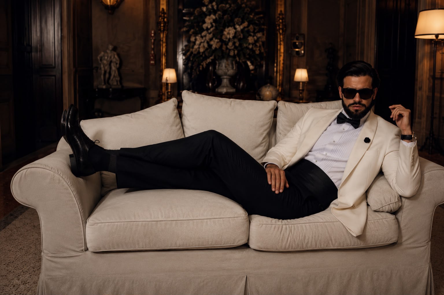 Papi Zero en salón privado — energía y disciplina del círculo Black Room