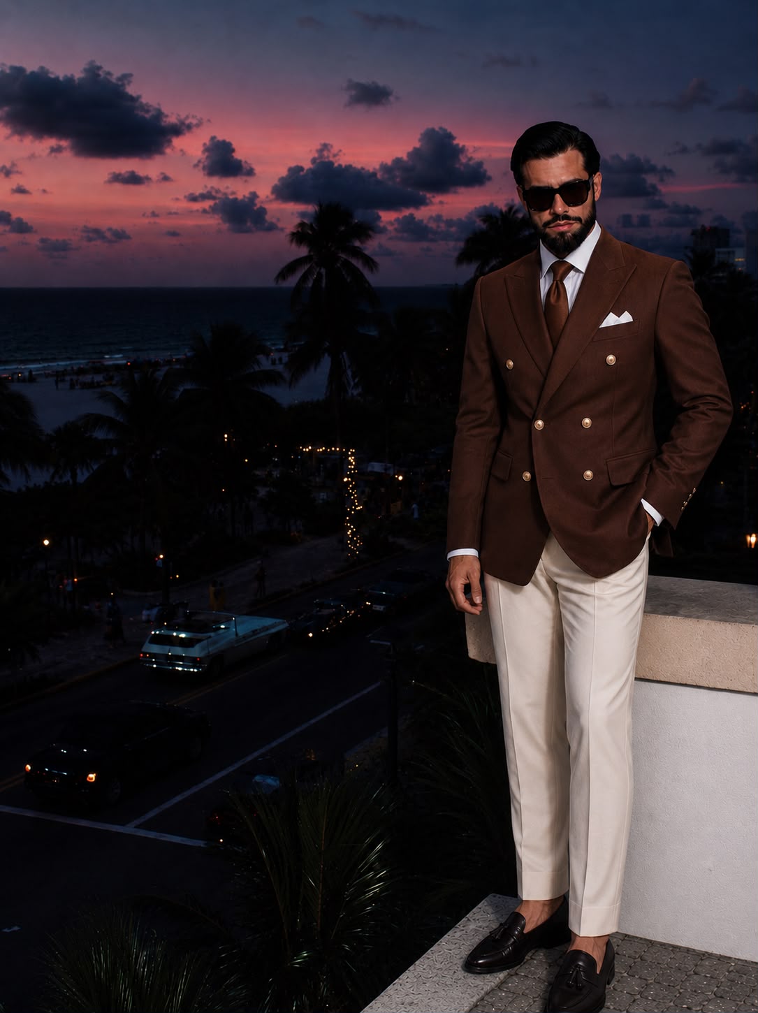 Papi Zero — Miami · atardecer
