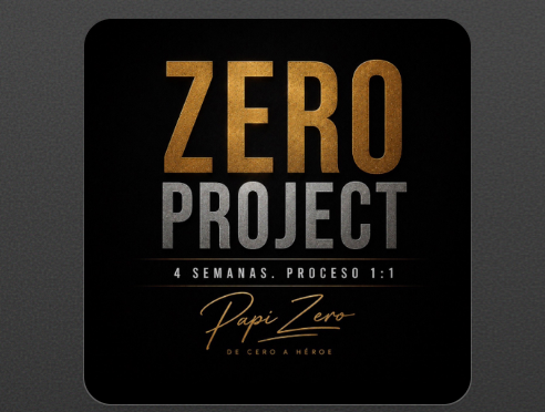 Zero Project — 4 semanas 1:1 con Papi Zero