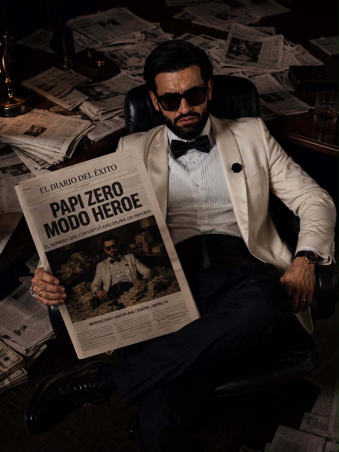 Papi Zero modo héroe — El hombre que convirtió disciplina en imperio